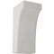 Ekena Millwork 5 1/4"W x 6"D x 12"H Clarksville Wood Vintage Decor Bracket, Chalk Dust White BKTWD05X06X12CVWH - alternate 1